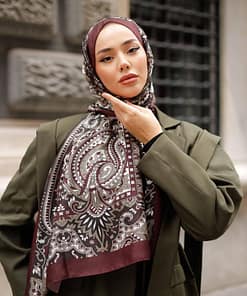 Dames hoofddoek met print – Pure Modesty collectie