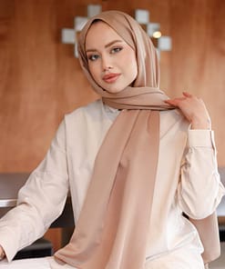 Katoenen Hoofddoek Camel – Modest Hijab Dames